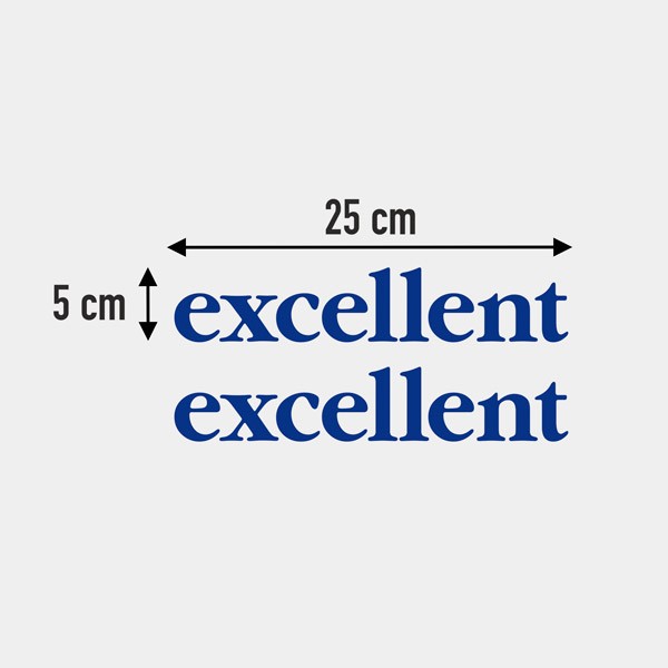 Adesivi per camper: Excellent