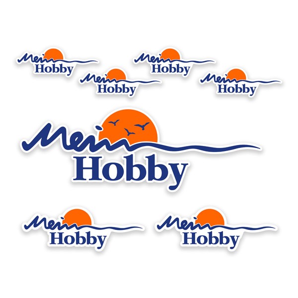 Adesivi per camper: Kit Hobby sole