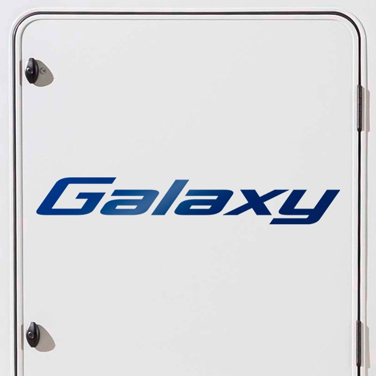 Adesivi per camper: Adesivo Lunar Galaxy per Caravan