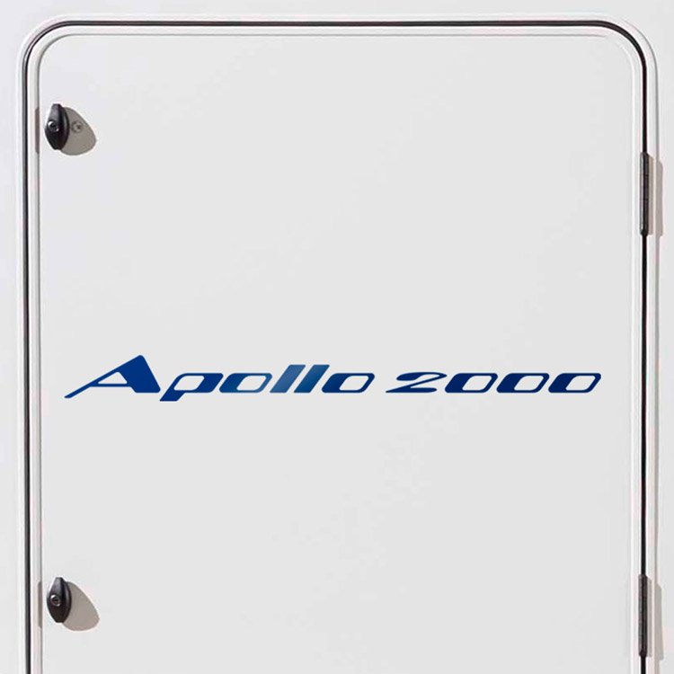 Adesivi per camper: Adesivo per camper Lunar Apolo 2000