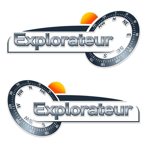 Adesivi per camper: Pilote Explorateur