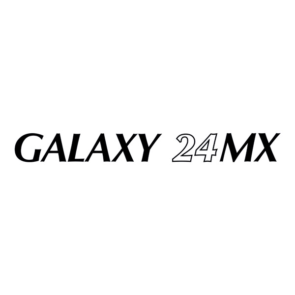 Adesivi per camper: Adesivo Pilote Galaxy 24MX