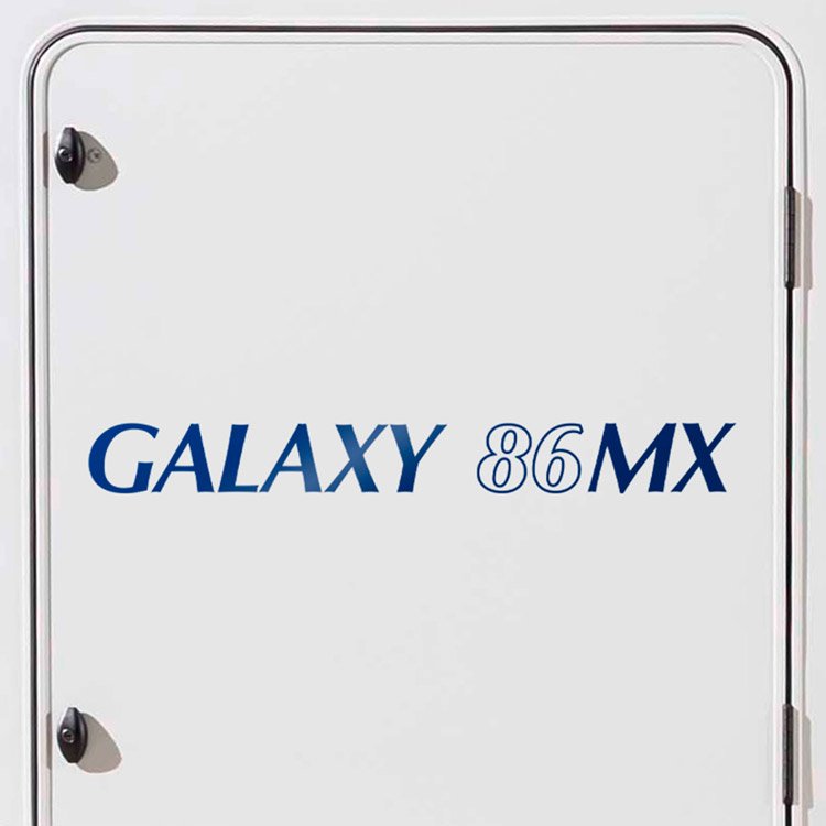 Adesivi per camper: Adesivo decorativo Pilote Galaxy 86MX per camper