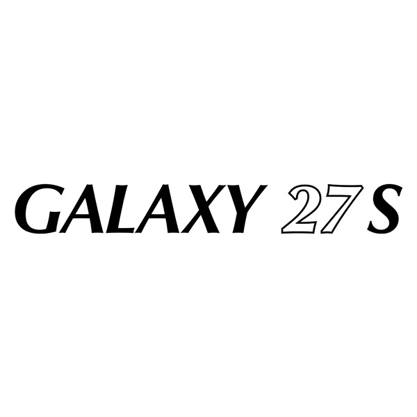 Adesivi per camper: Adesivo decorativo Pilote Galaxy 27S per camper