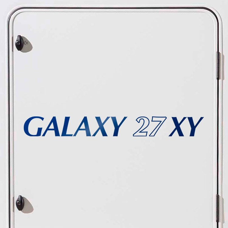 Adesivi per camper: Adesivo decorativo Pilote Galaxy 27XY per camper