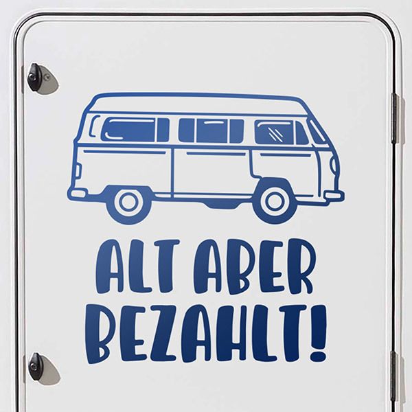 Adesivi per camper alt aber bezahlt