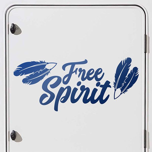 Adesivi per Auto e Moto: Free Spirit