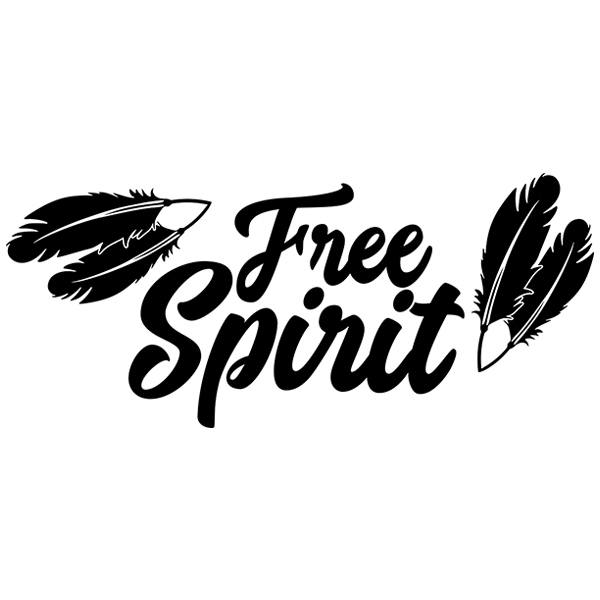 Adesivi per camper: Free Spirit