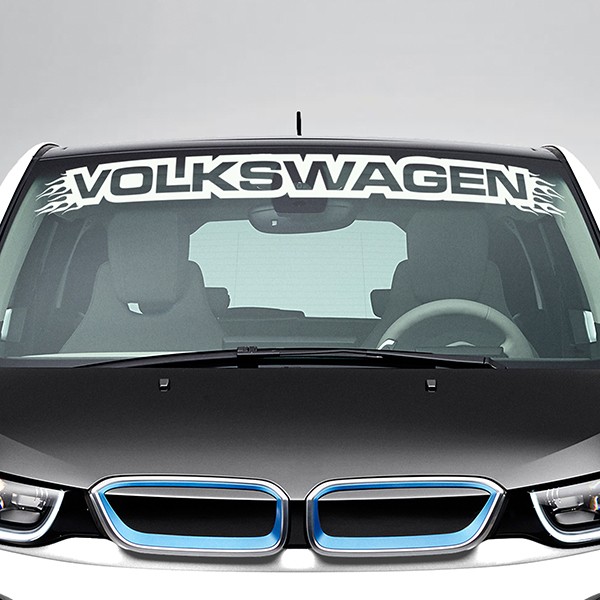 Adesivi per Auto e Moto: Fascia parasole Volkswagen 0