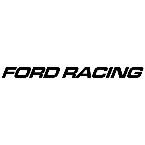 Adesivi per Auto e Moto: Fascia parasole Ford Racing