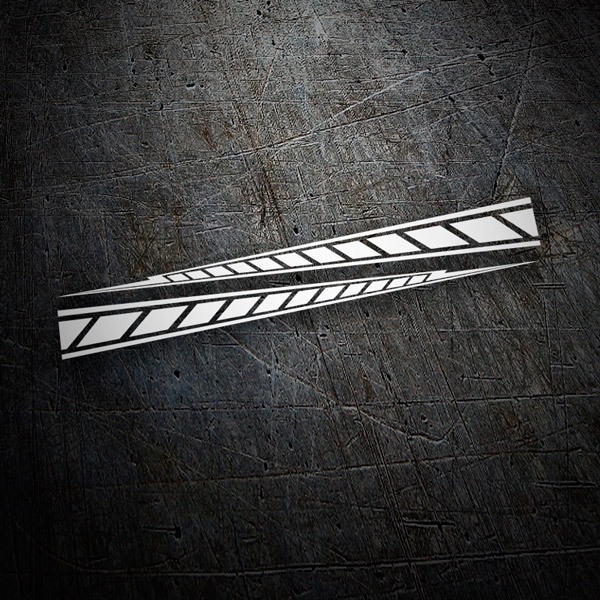 Adesivi per Auto e Moto: Yamaha M1 stripes 0