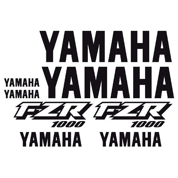 Adesivi per Auto e Moto: Kit Yamaha FZR 1000 1998