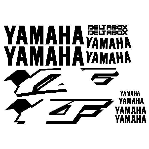 Adesivi per Auto e Moto: Kit Yamaha YZF 600 1997-01