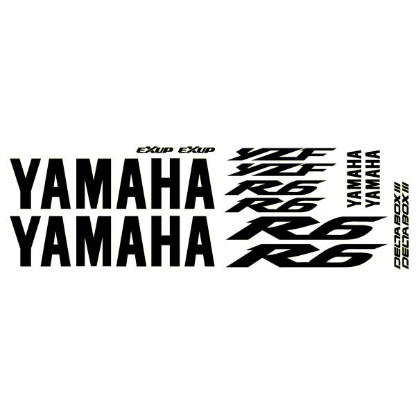 Adesivi per Auto e Moto: Kit Yamaha YZF R6 2003