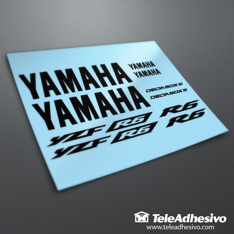 Adesivi per Auto e Moto: Kit Yamaha YZF R6 2003 II 2