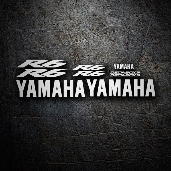 Adesivi per Auto e Moto: Kit Yamaha YZF R6 2004