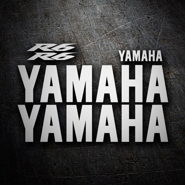 Adesivi per Auto e Moto: Kit Yamaha YZF R6s 2006