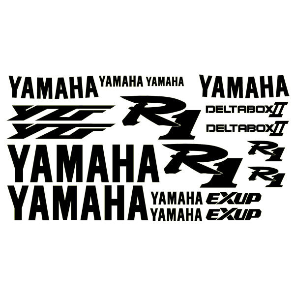 Adesivi per Auto e Moto: Kit Yamaha YZF R1 1999