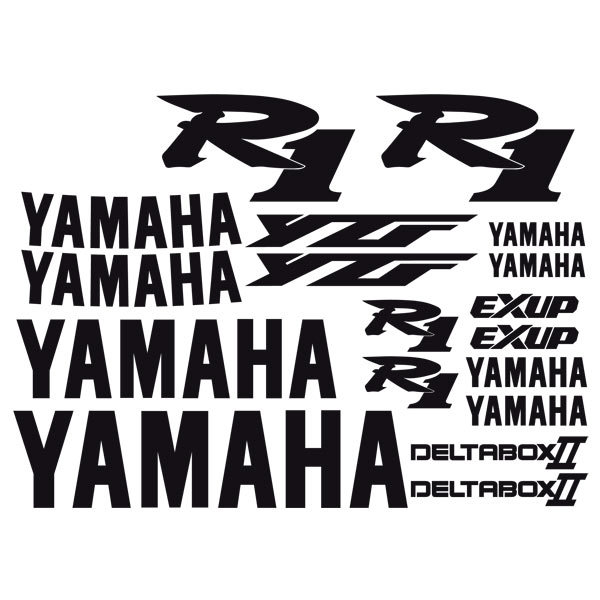 Adesivi per Auto e Moto: Kit Yamaha YZF R1 2000