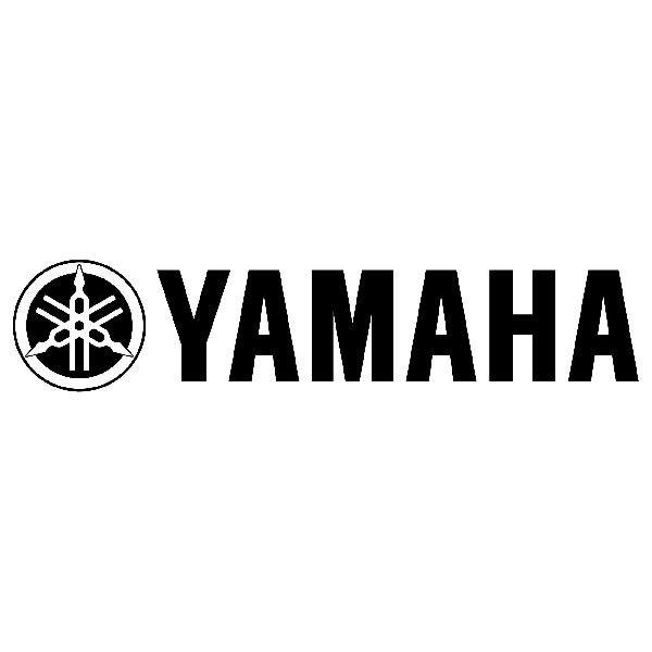 Adesivi per Auto e Moto: Logo + Yamaha