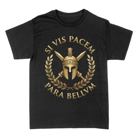 Maglietta Si Vis Pacem Para Bellum - Spirito Spartano