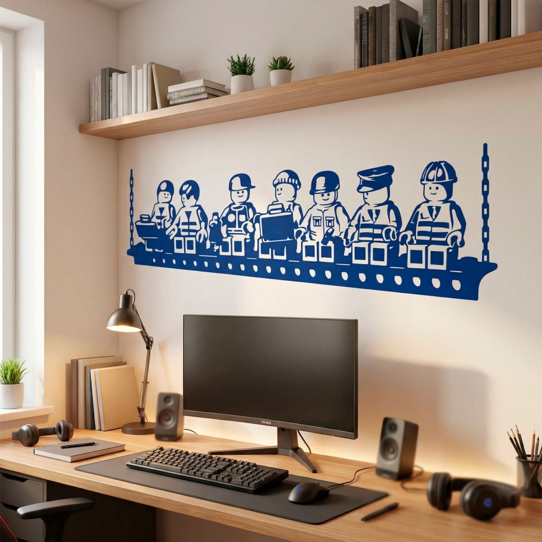 Adesivo murale Lego per cameretta