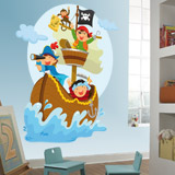 Adesivi per Bambini Pirate Ship